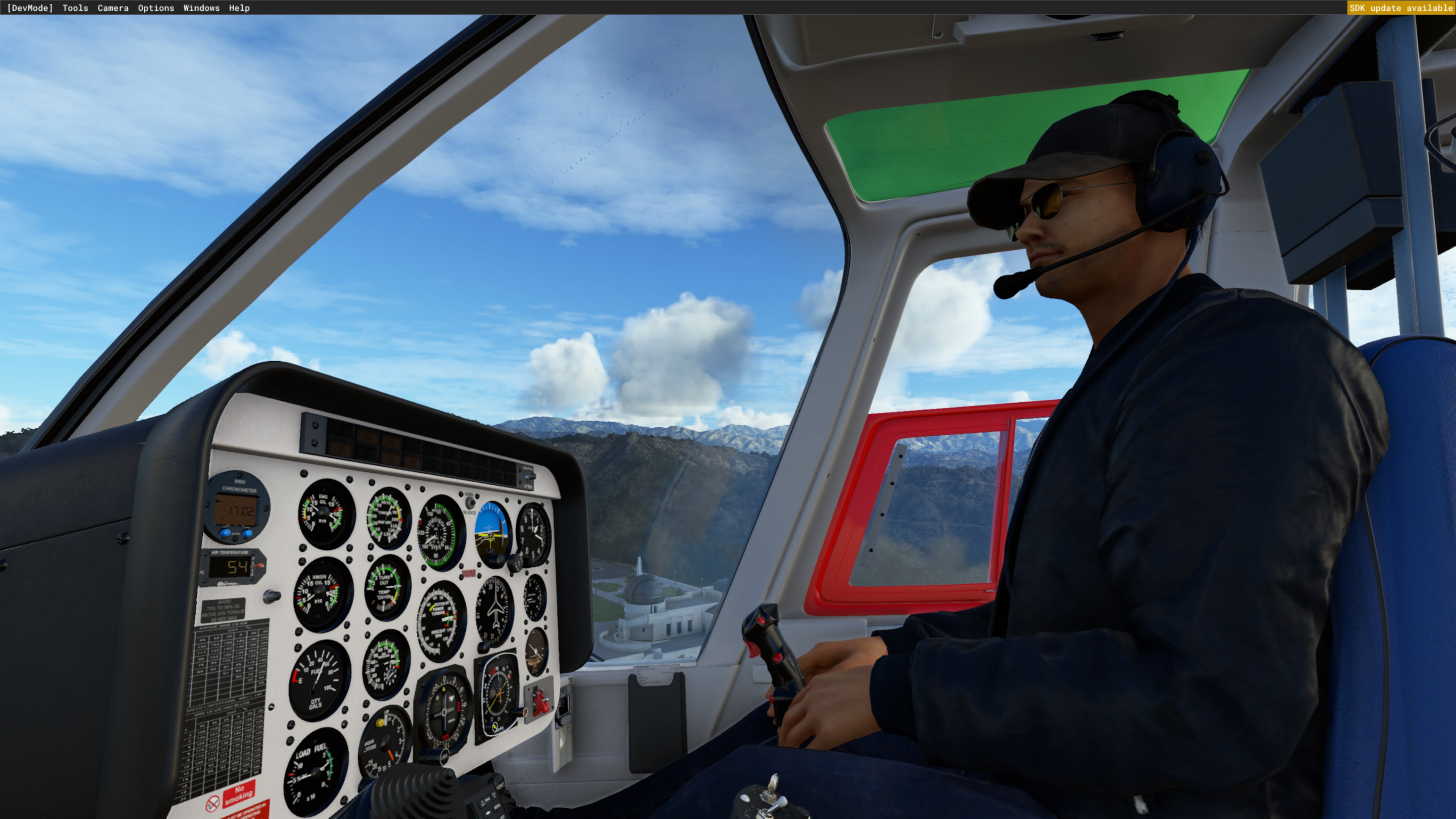 FlyInside: Virtual Reality Flight Simulation