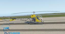 FlyInside Bell 47 Ace of Clubs Livery